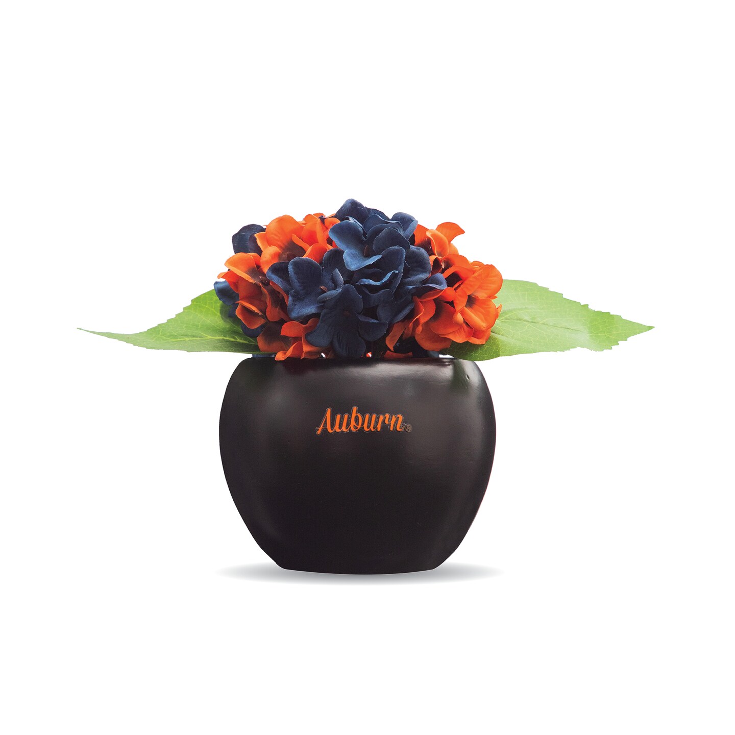 Auburn Hydrangea Plant, University of Auburn Faux Hydrangea Plant, Auburn Gifts for Men, Auburn Gifts for Women, Auburn Gifts - Auburn Tigers Decorations, Desk Sets and Accessories for Women