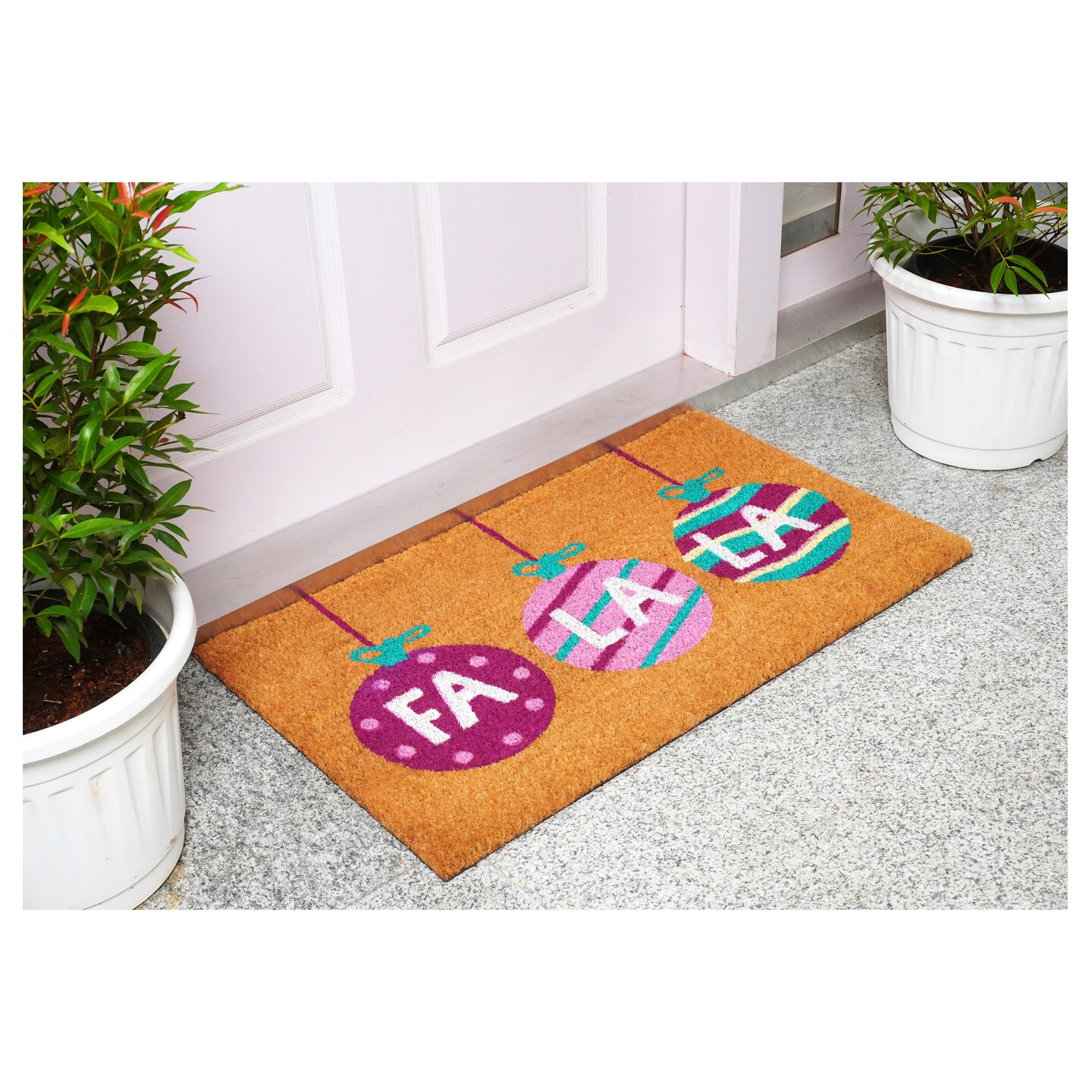 Fa La La Doormat Christmas Doormats Michaels