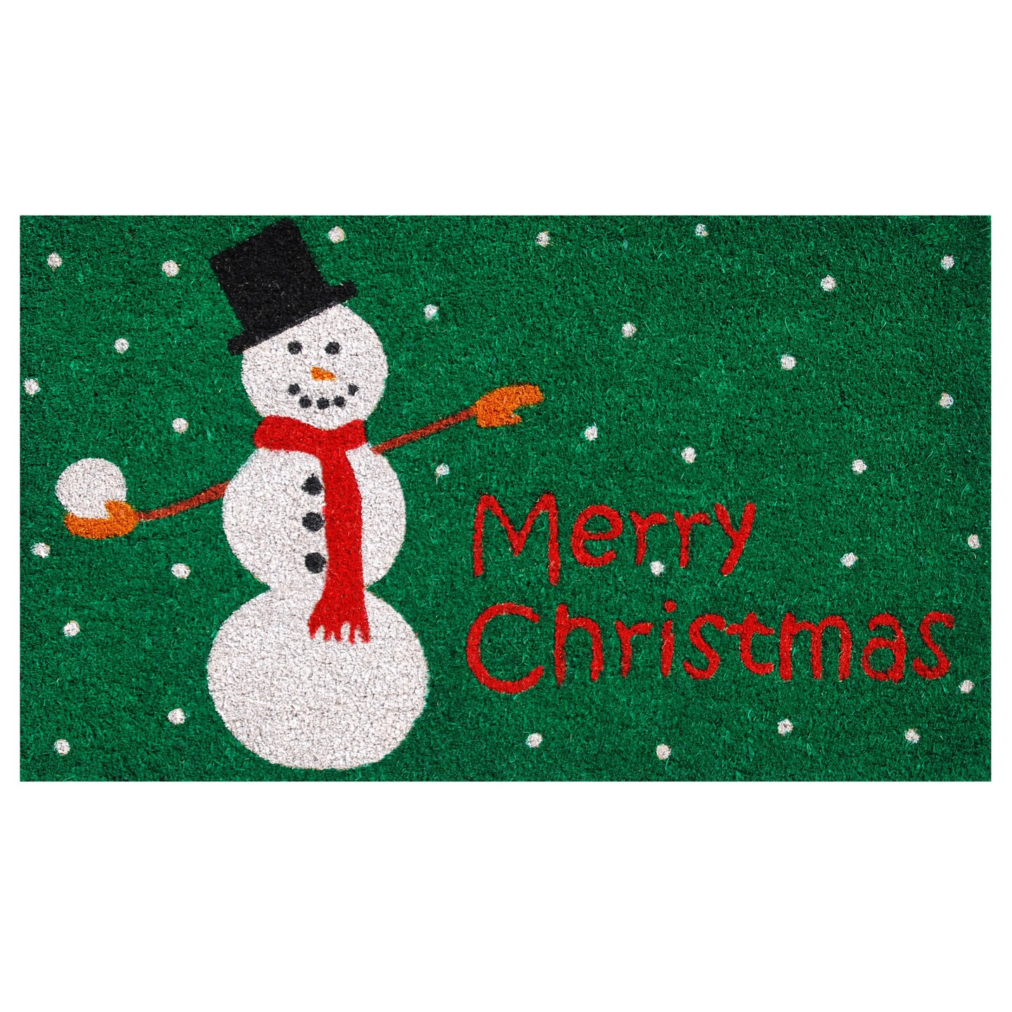 Christmas Snowman Doormat