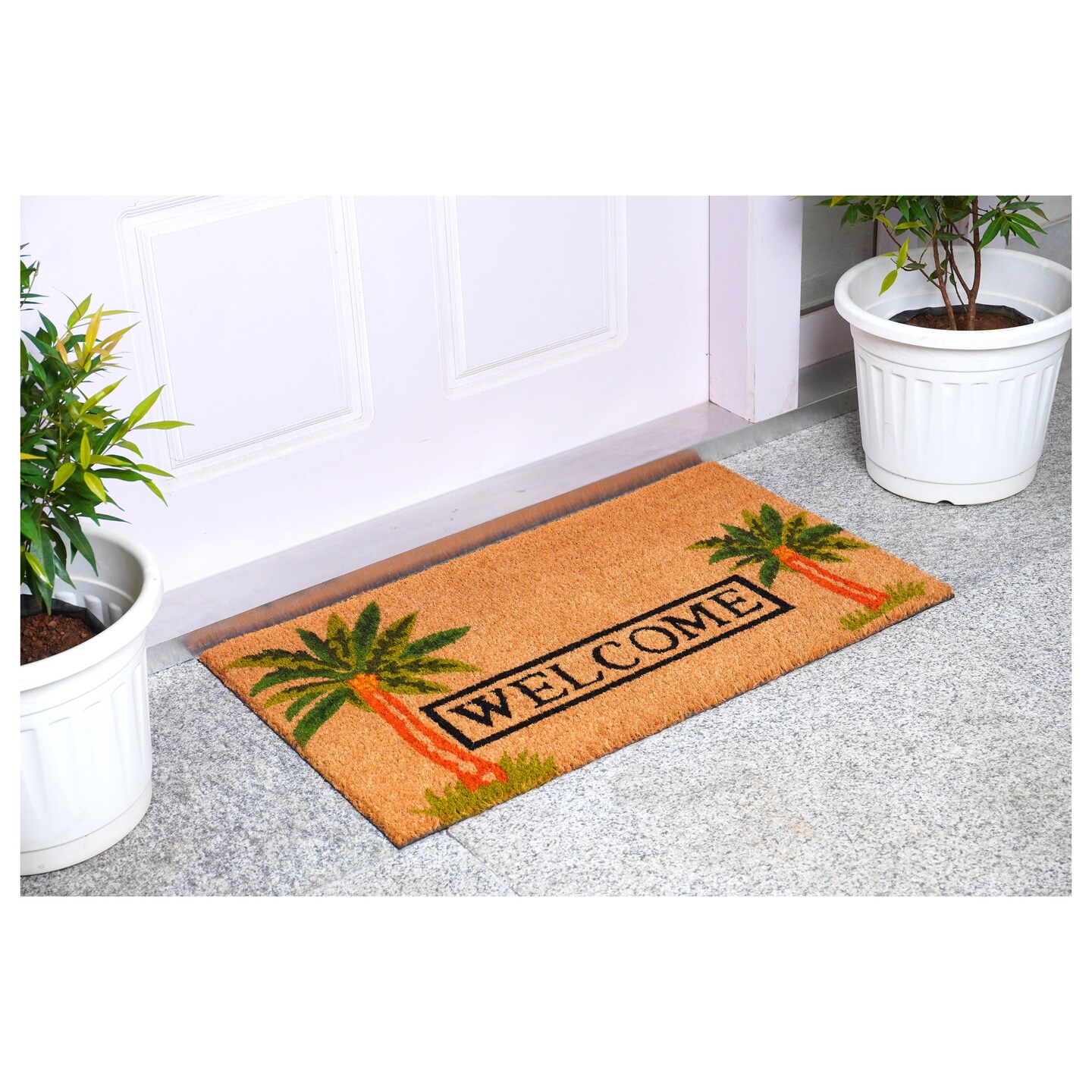 Palm Welcome Doormat