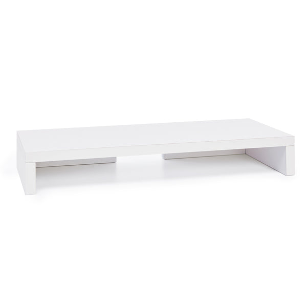 Way Basics Simple Monitor Riser, White | Michaels