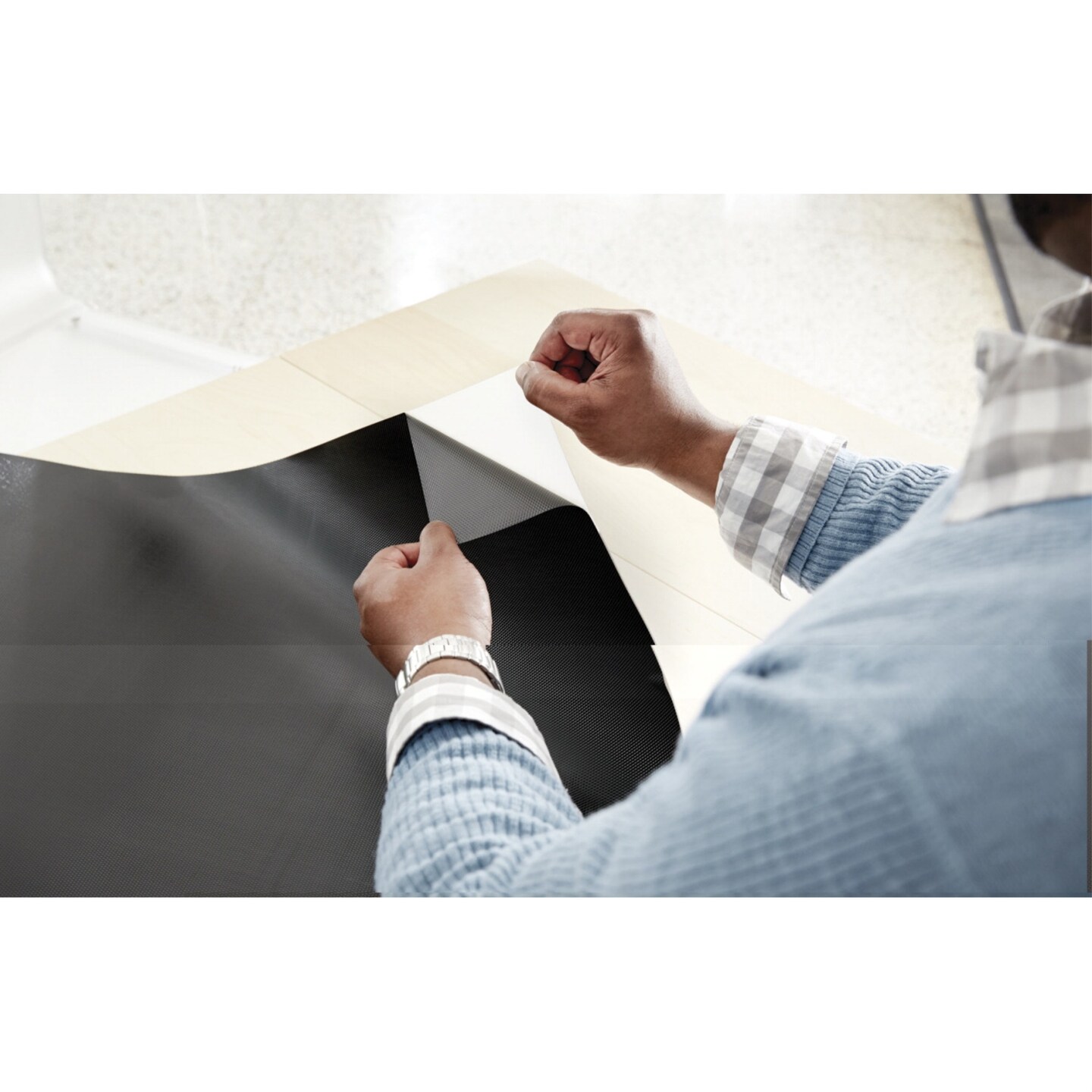 Postit Super Sticky Dry Erase Surface, White, 4 x 8 Feet Tools