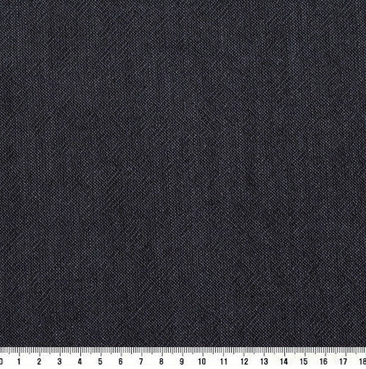 100% Cotton Yarn Dyed Fabric - Classic Checkerd Pattern, Charcoal Black (EY20029-E)