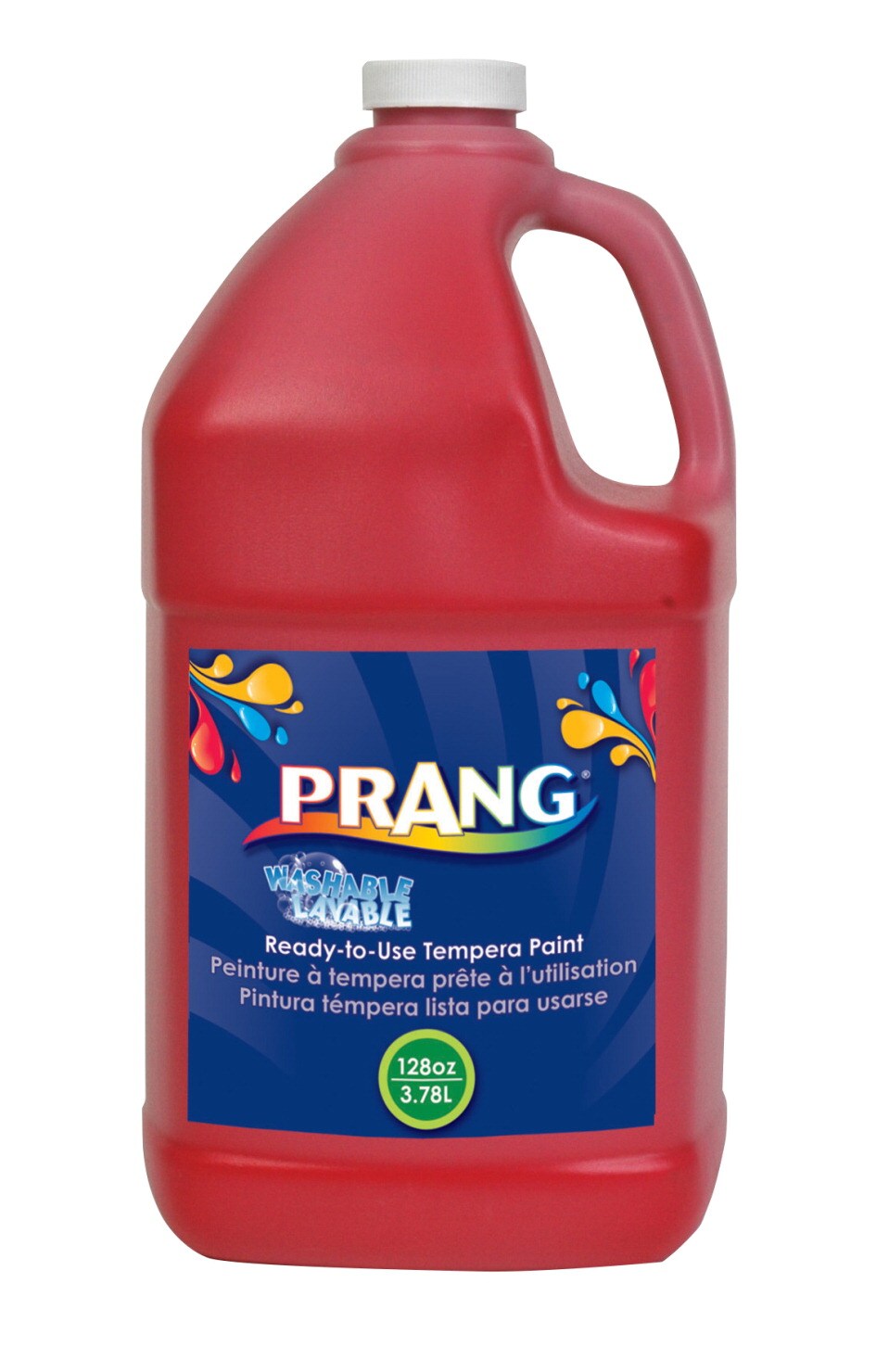 Prang NonToxic ReadytoUse Washable Tempera Paint, 1 gal Bottle, Red Painting Michaels
