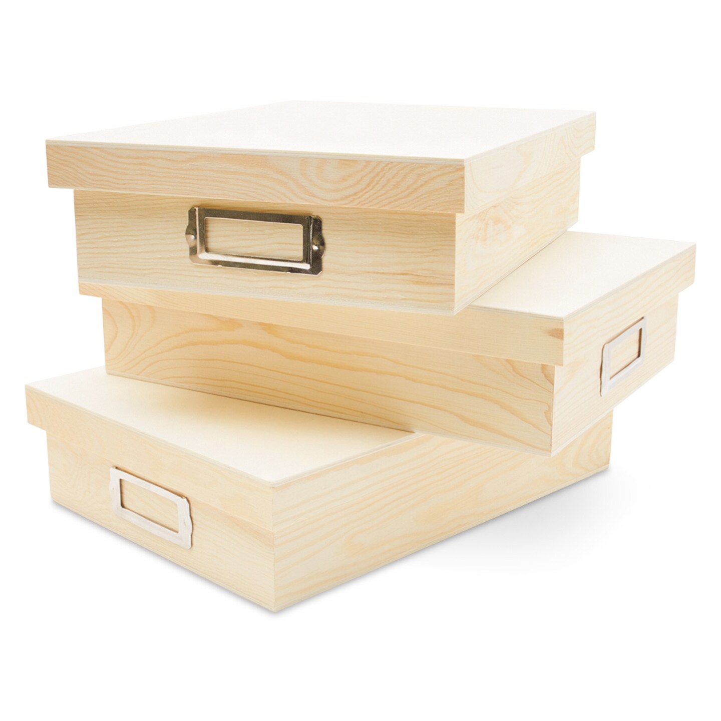 Wooden Box with Lid 12-3/8", Unfinished for Storage & Crafts | Woodpeckers