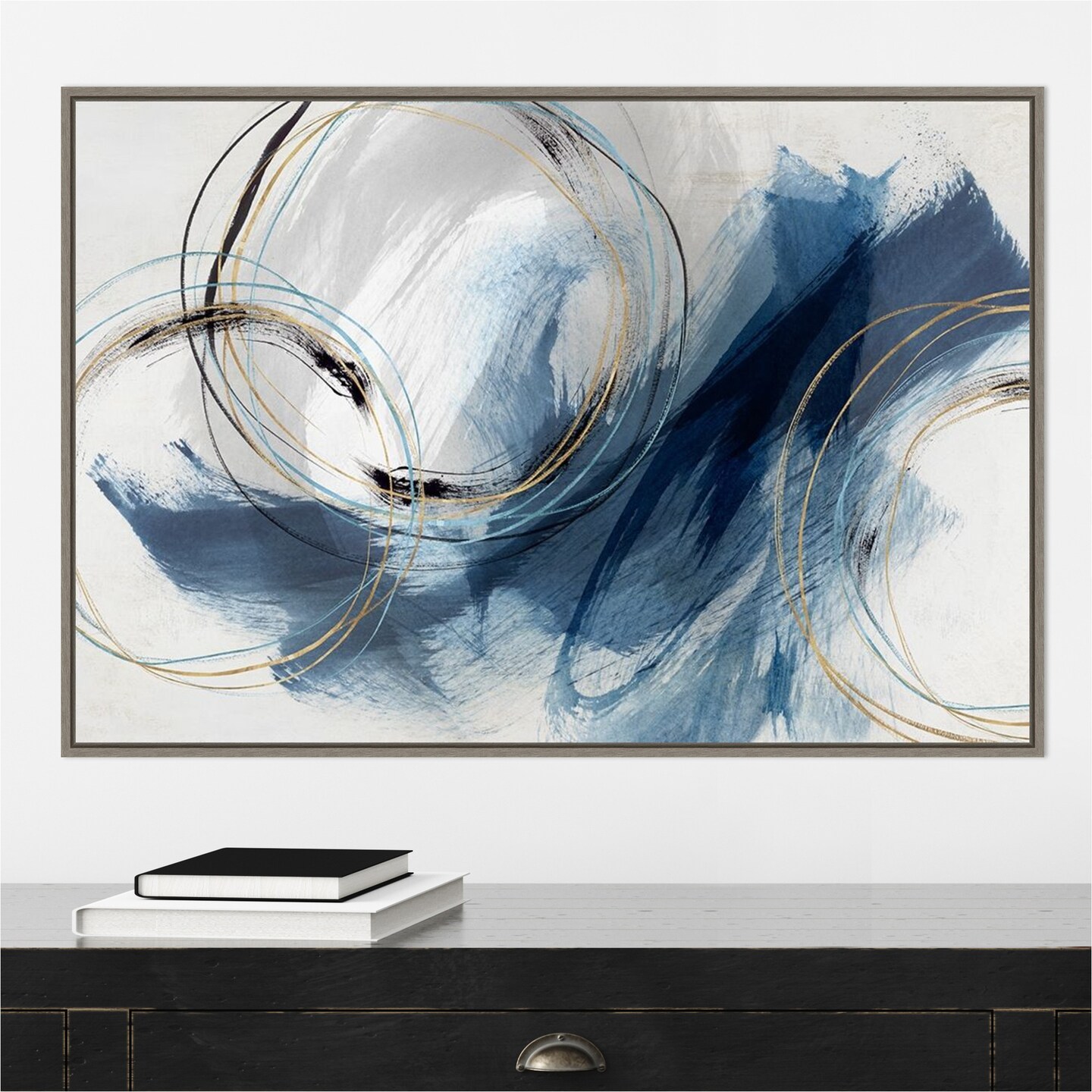 Detour by Karen Hale Canvas Wall Art Print Framed