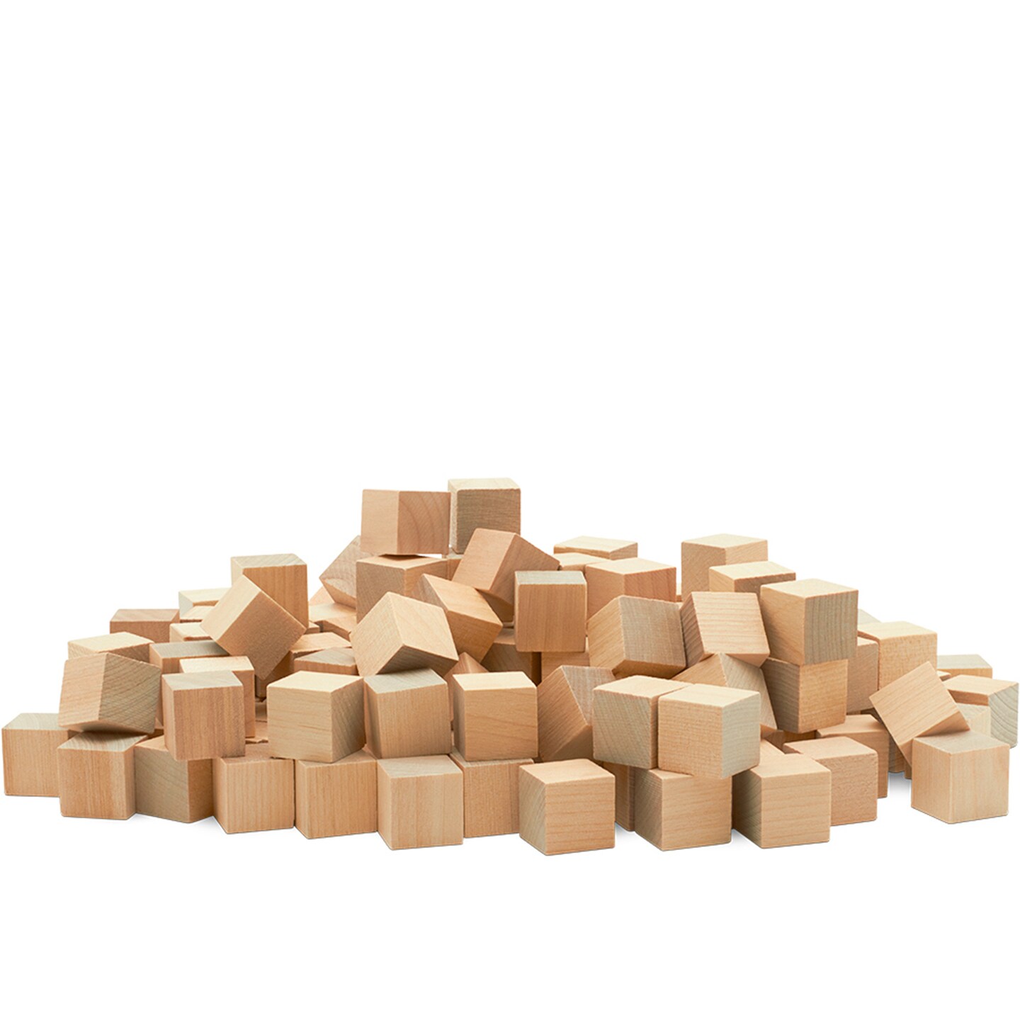 Wood Craft Cubes, Multiple Sizes Available, Small Blocks, Crafts & Dcor, Woodpeckers