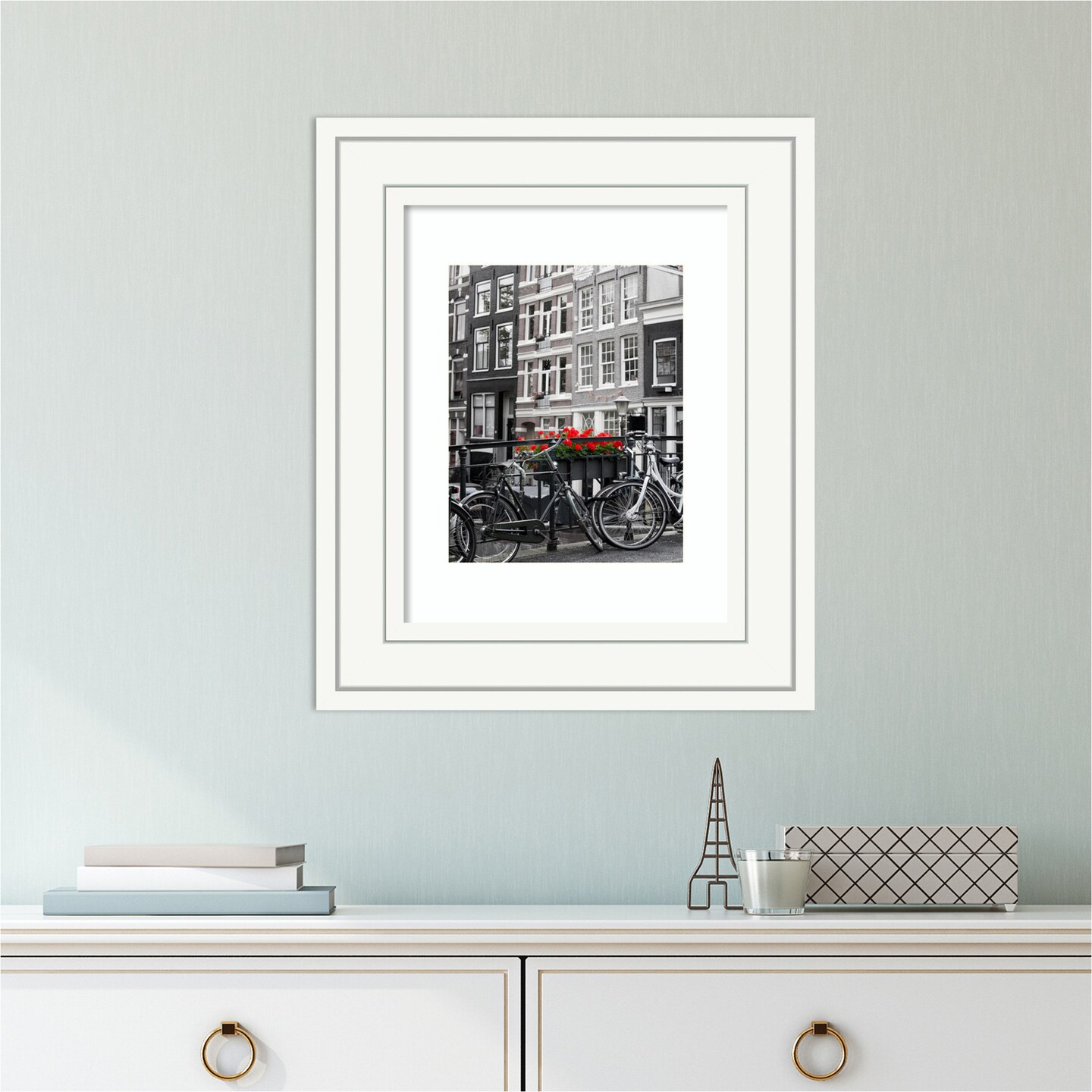 Craftsman White Wood Picture Frame