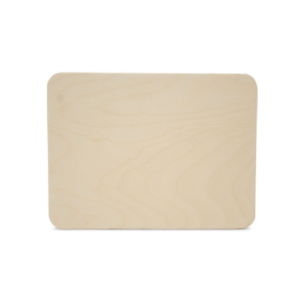 Wood Rectangle Plaque , 1/4 Thick Rounded Edged Blank Wood Sign | Woodpeckers