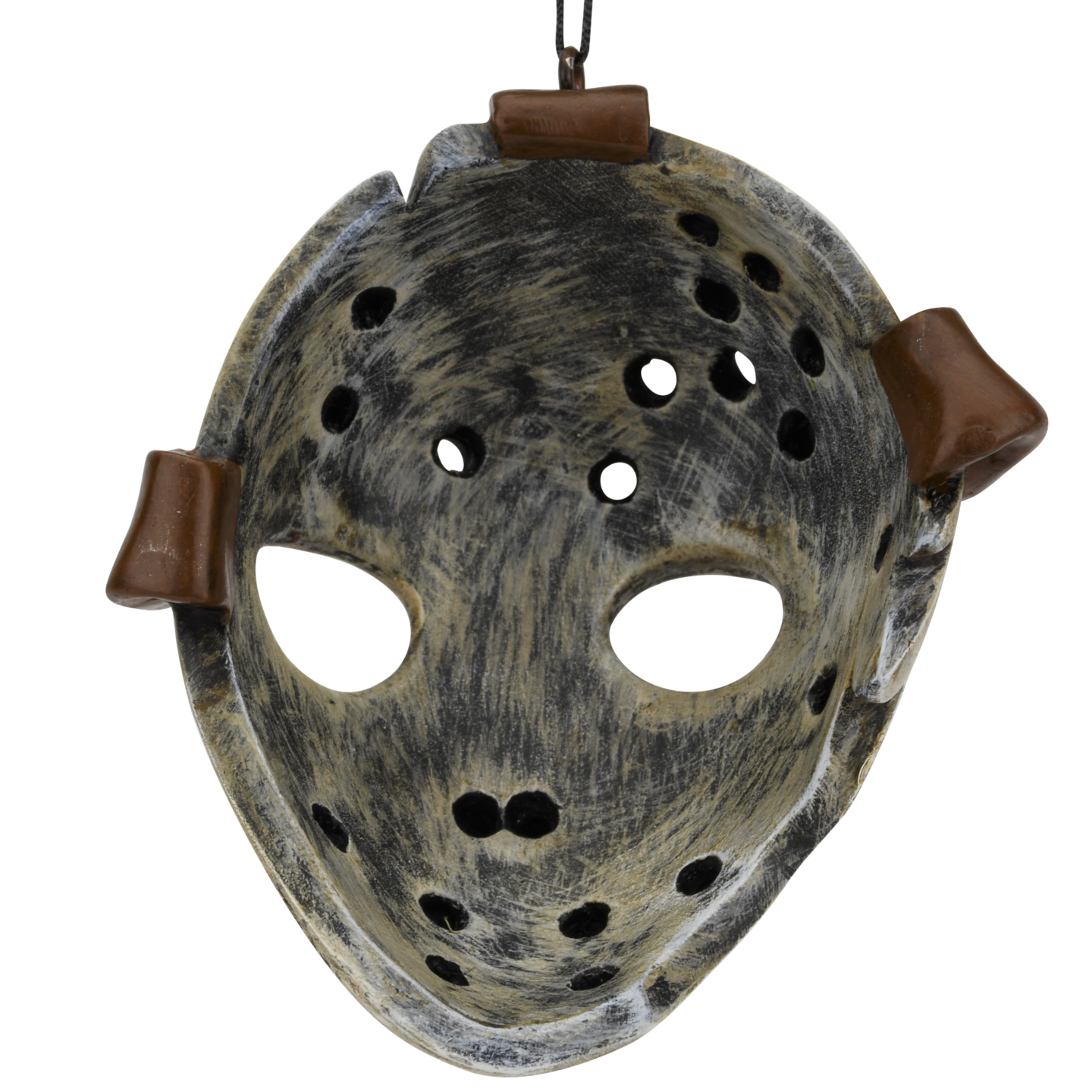 Bloody Hockey Mask Halloween Ornament Scary Decoration