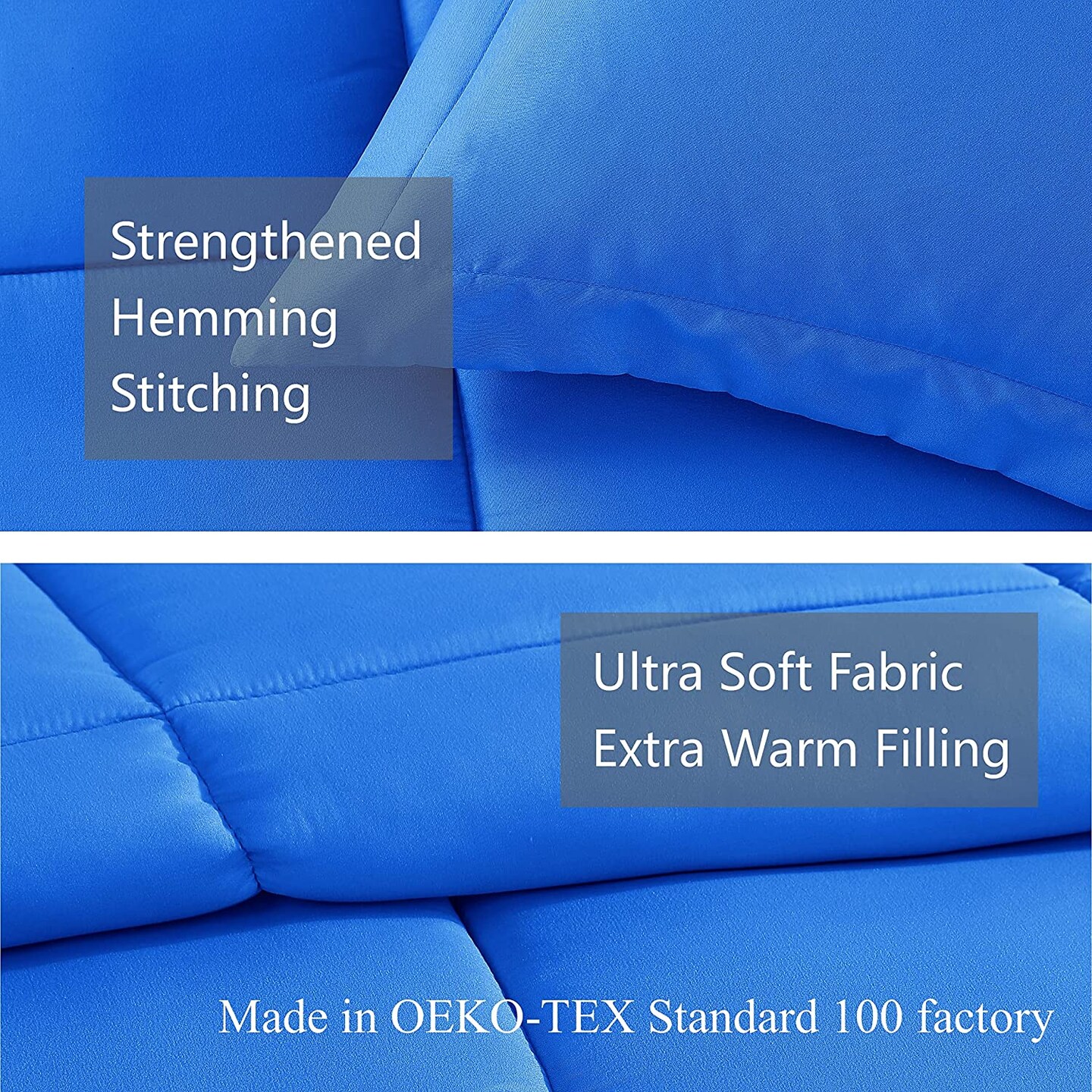 American Home Collection Down Alternative Comforter Set Extra Warm and