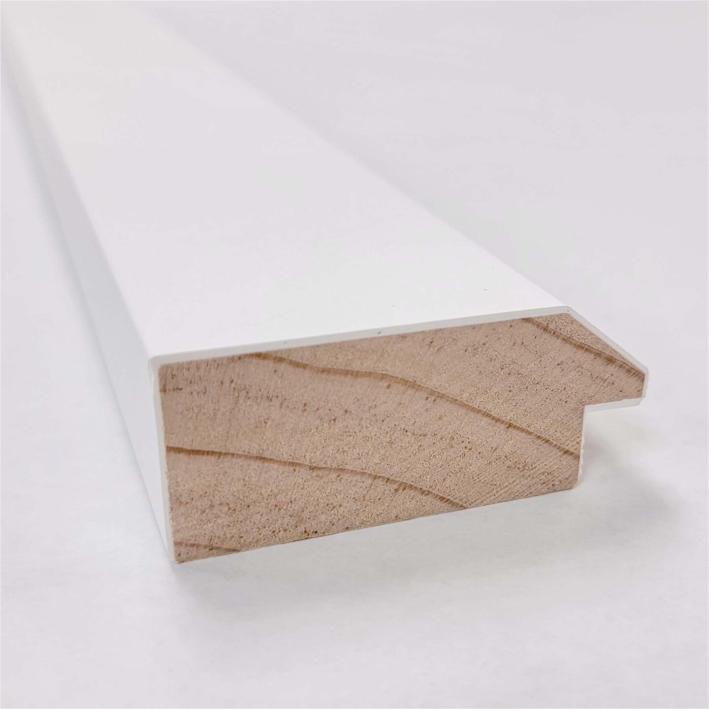 Blanco White Wood Picture Frame