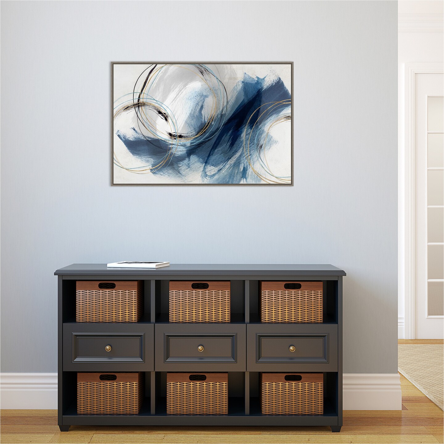 Detour by Karen Hale Canvas Wall Art Print Framed