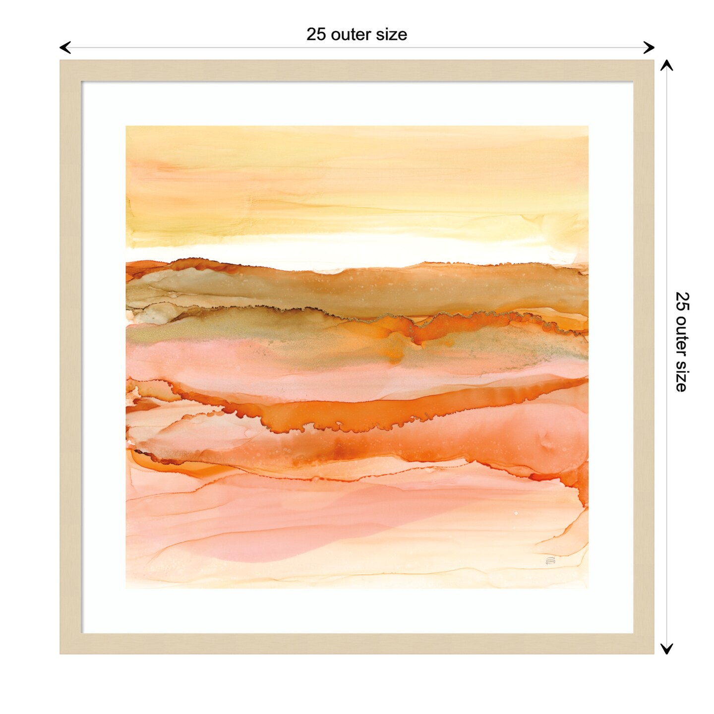 Desertscape I by Chris Paschke Wood Framed Wall Art Print Framed Art Michaels