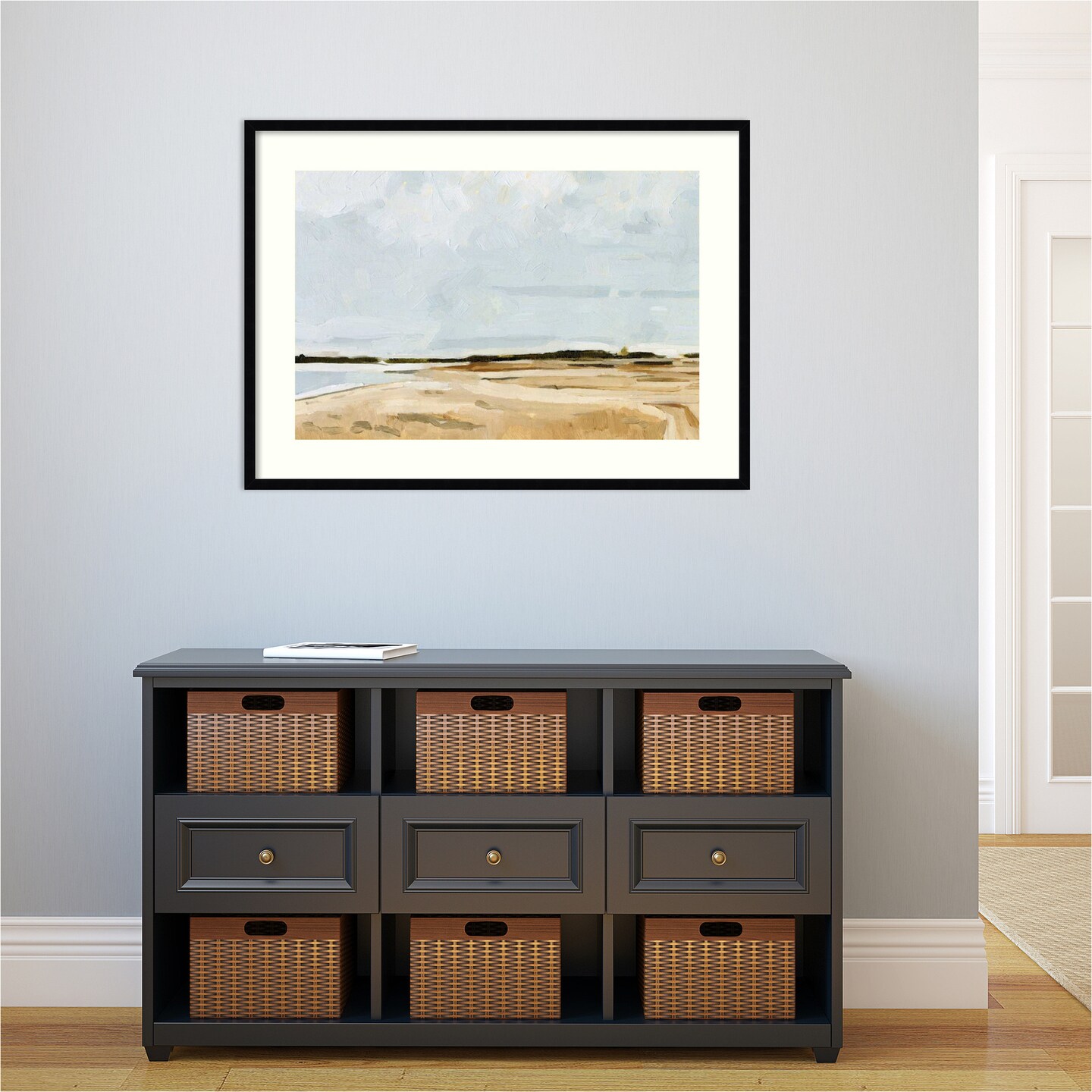 Quiet Coast I by Emma Caroline Wood Framed Wall Art Print