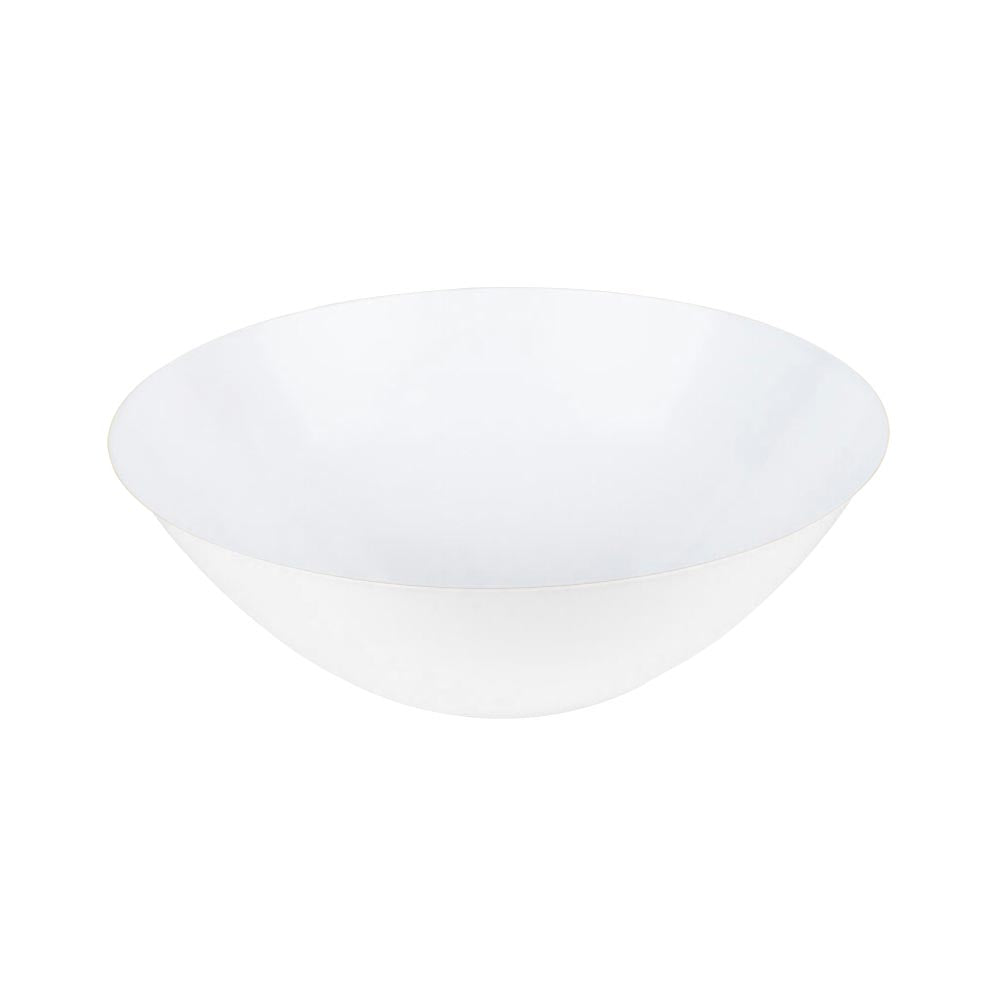 6 oz. Solid White Organic Round Disposable Plastic Dessert Bowls (120