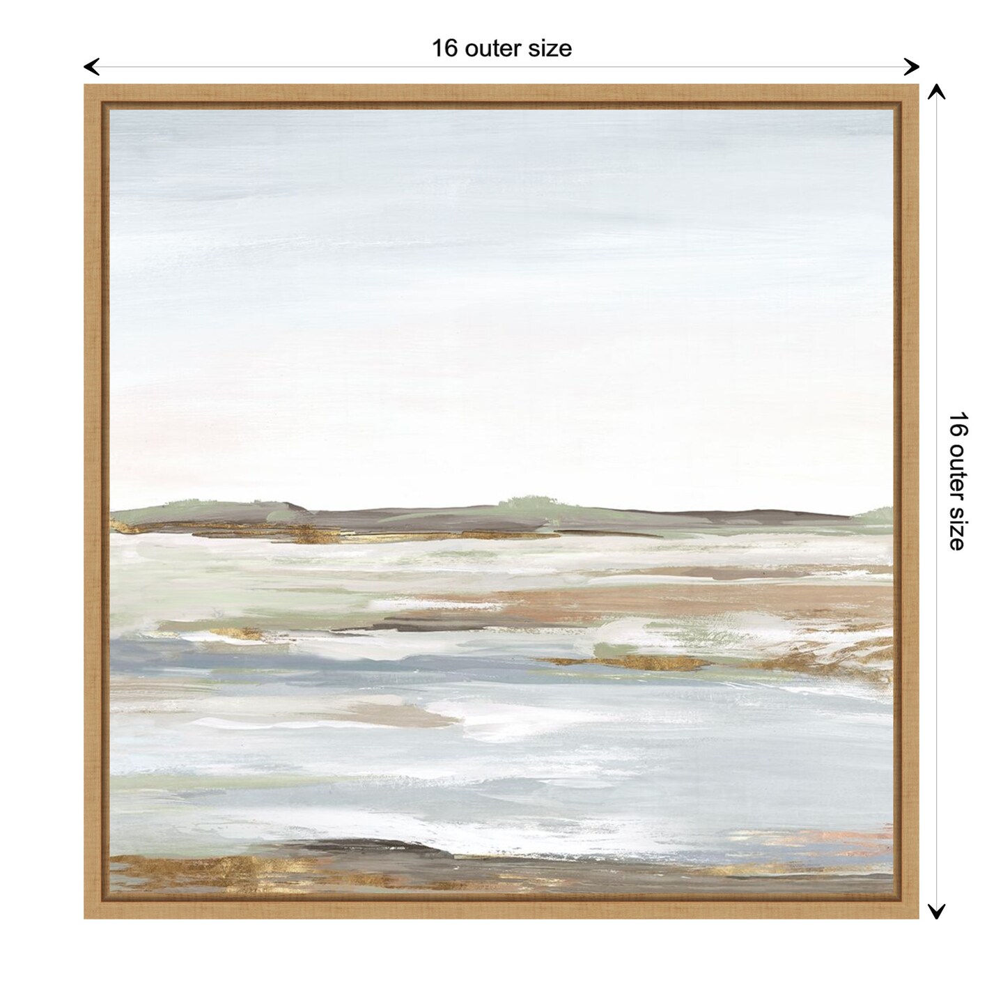 Vastness I (Landscape) by Eva Watts Canvas Art Framed | Michaels