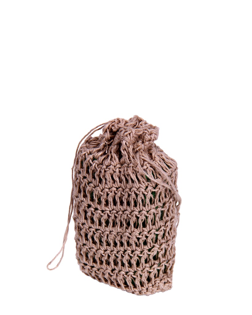 Hemptique Hemp Soap Holder Home Travelling Personal Health Care Eco Friendly Sustainable Azo Dye Free Naturally Grown Fiber