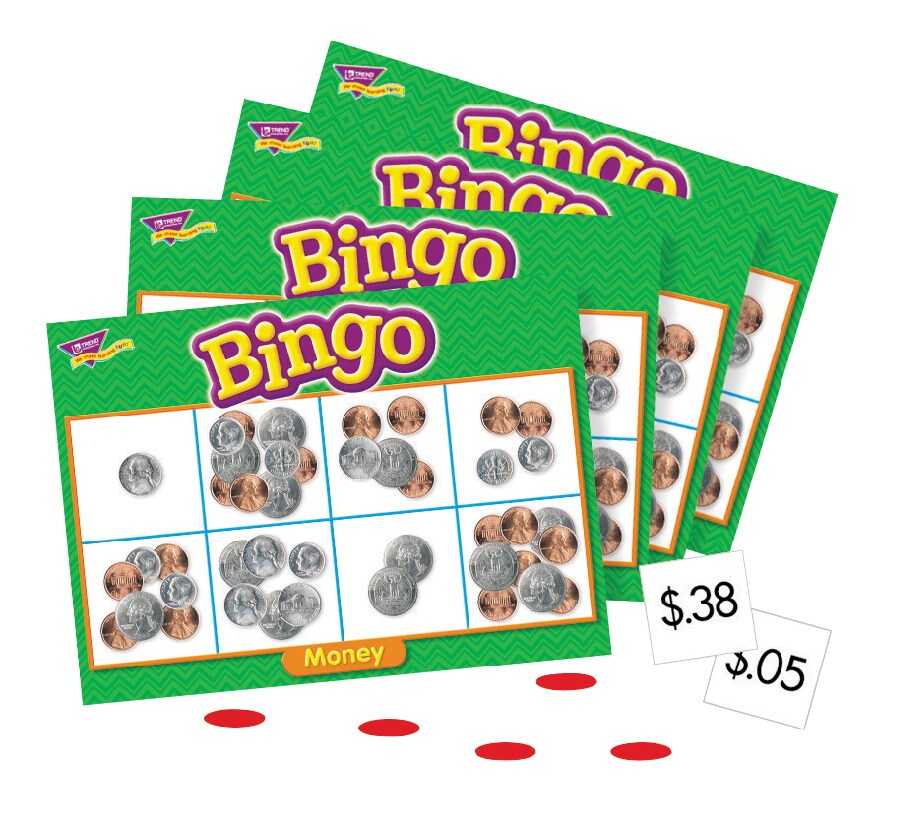 Trend Enterprises Money Bingo Game Active Play Michaels
