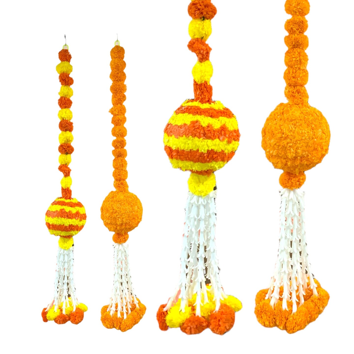Marigold Garland Hanging Jhoomar , Diwali Decoration, Day Of The Dead
