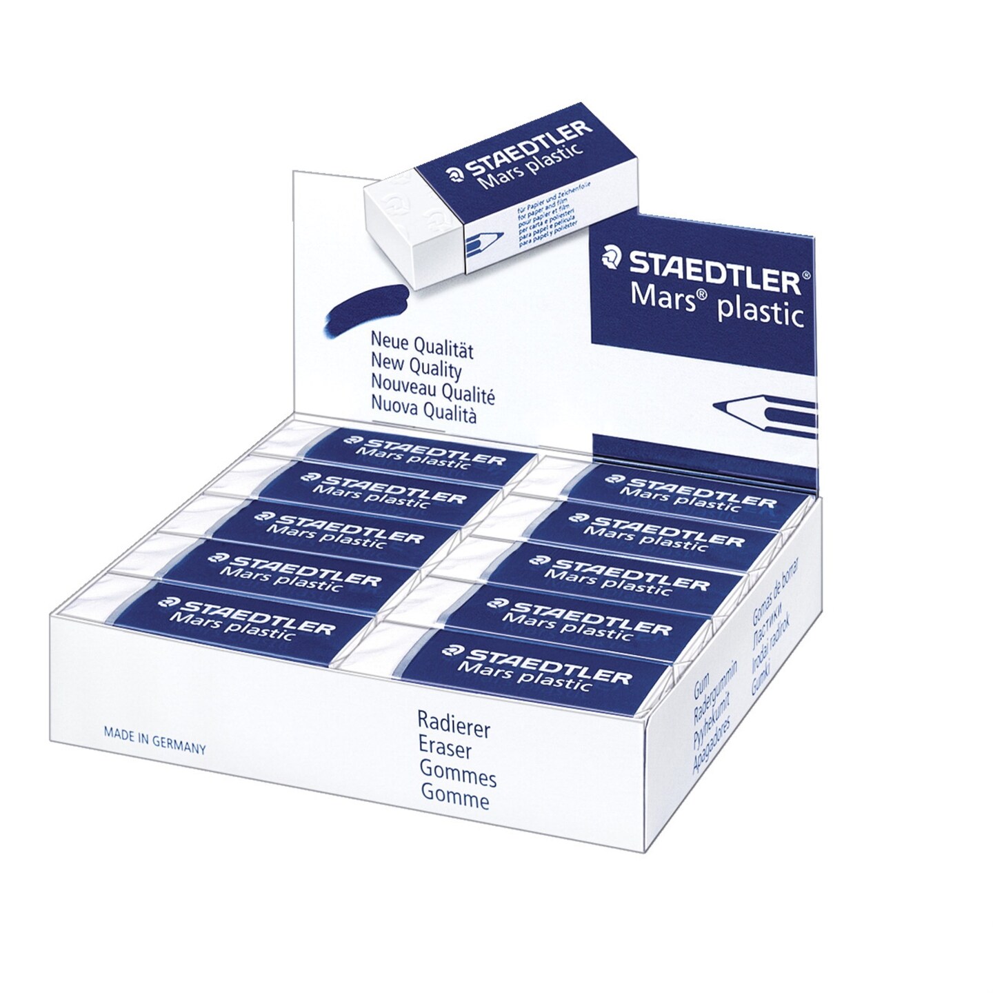 Staedtler Mars Plastic Eraser, White, Pack of 20 | Erasers | Michaels