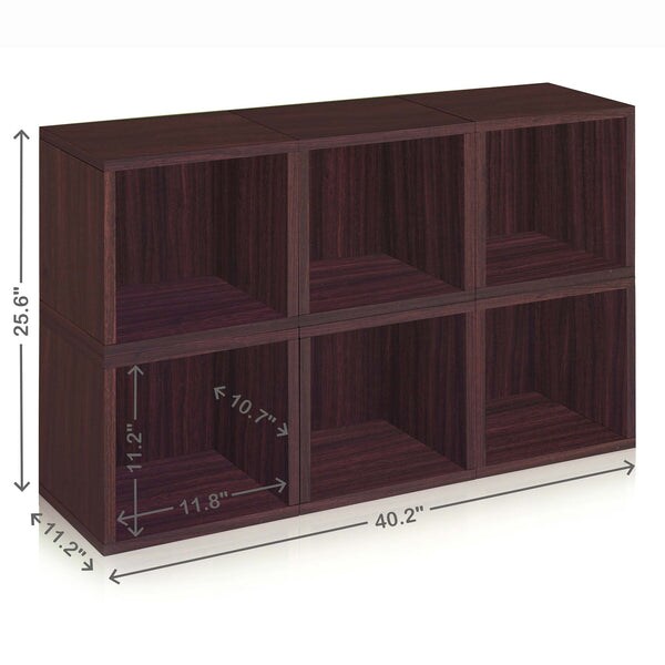 Modular Storage Cubes, Espresso