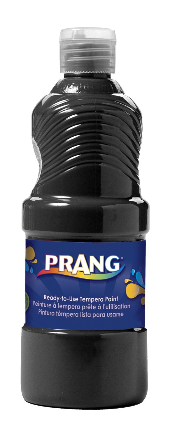 Prang NonToxic ReadytoUse Liquid Tempera Paint, 1 qt Squeeze Bottle, Black Painting Michaels