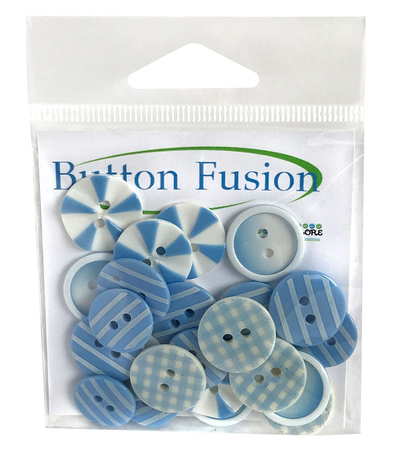 Buttons Galore and More Colorful Printed Buttons for Crafts & Sewing - 45 Buttons