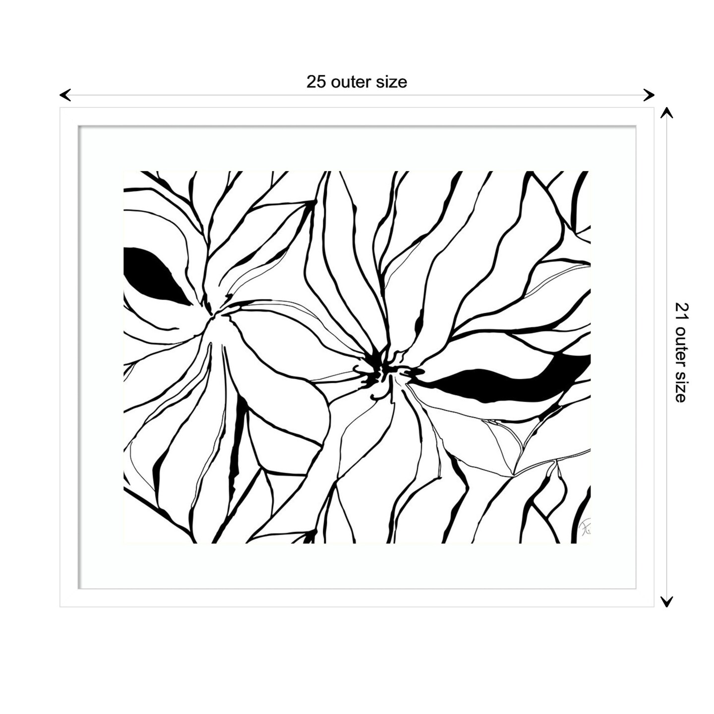 Sernea by Ritikia Gandhi Wood Framed Wall Art Print Framed Art Michaels