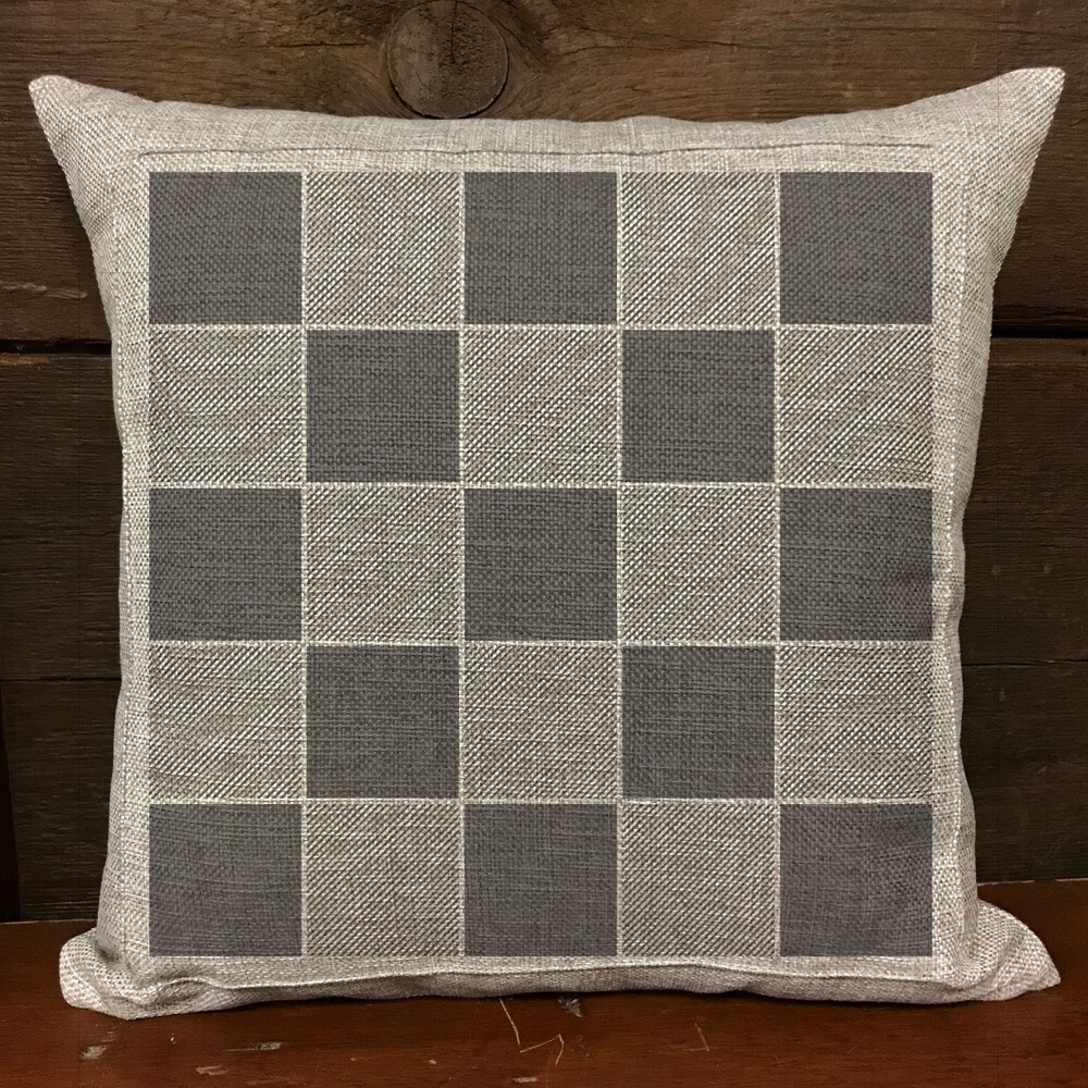 Buffalo Check Plaid Embossing 12 x 12 Stencil | FS064 by Designer Stencils | Pattern Stencils | Reusable Stencils for Painting on Wood, Wall, Tile, Canvas, Paper, Fabric, Furniture, Floor | Try Instead of a Wallpaper | Easy to Use &#x26; Clean