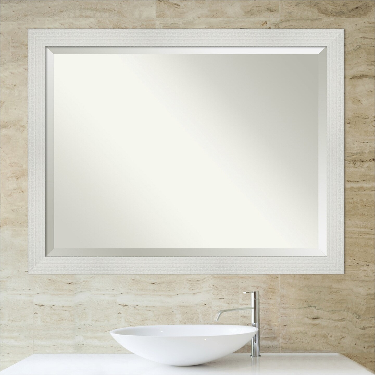 Beveled Bathroom Wall Mirror, Mosaic Frame Mirrors Michaels