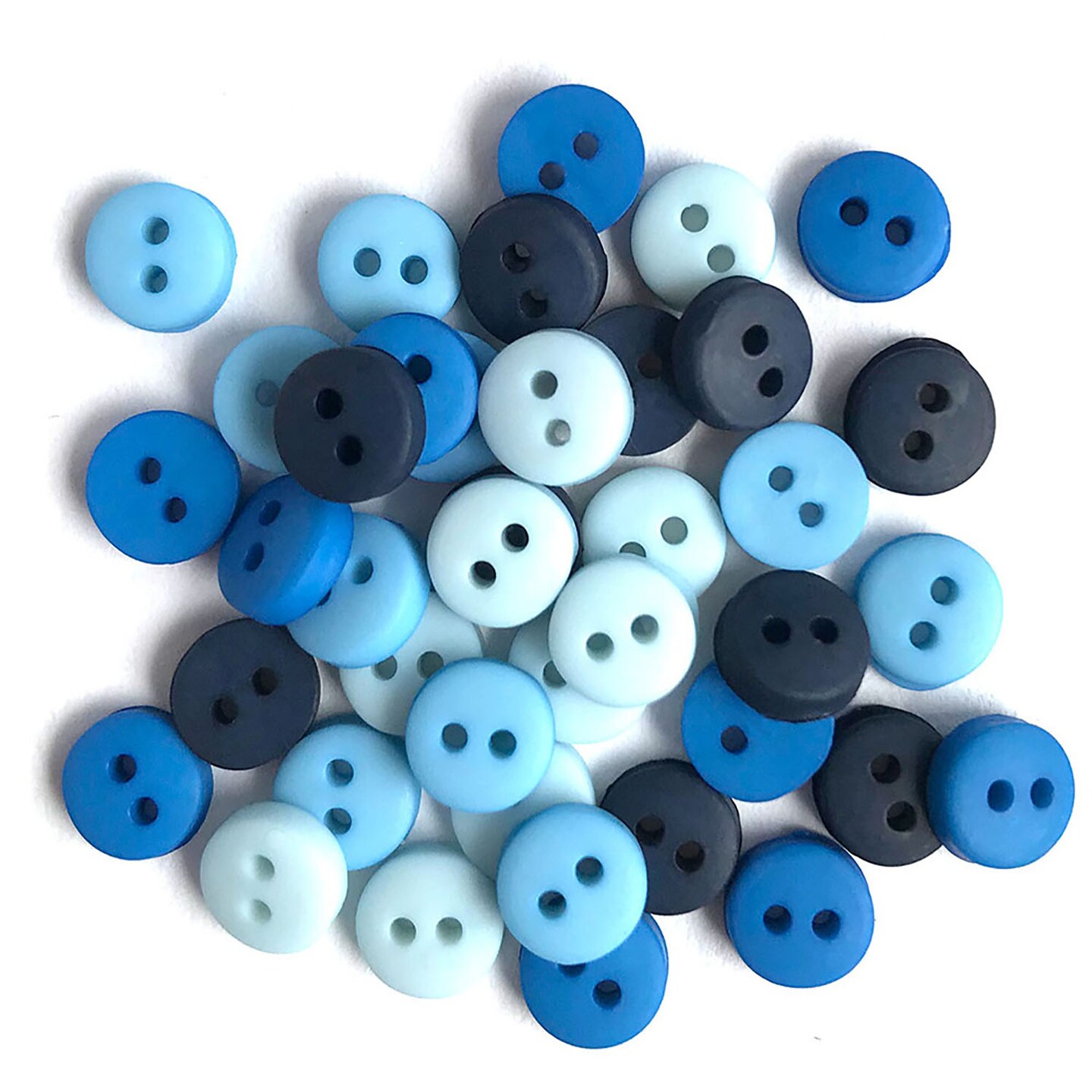 Buttons Galore and More Tiny Craft & Sewing Buttons - Assorted Colors - 105 Buttons