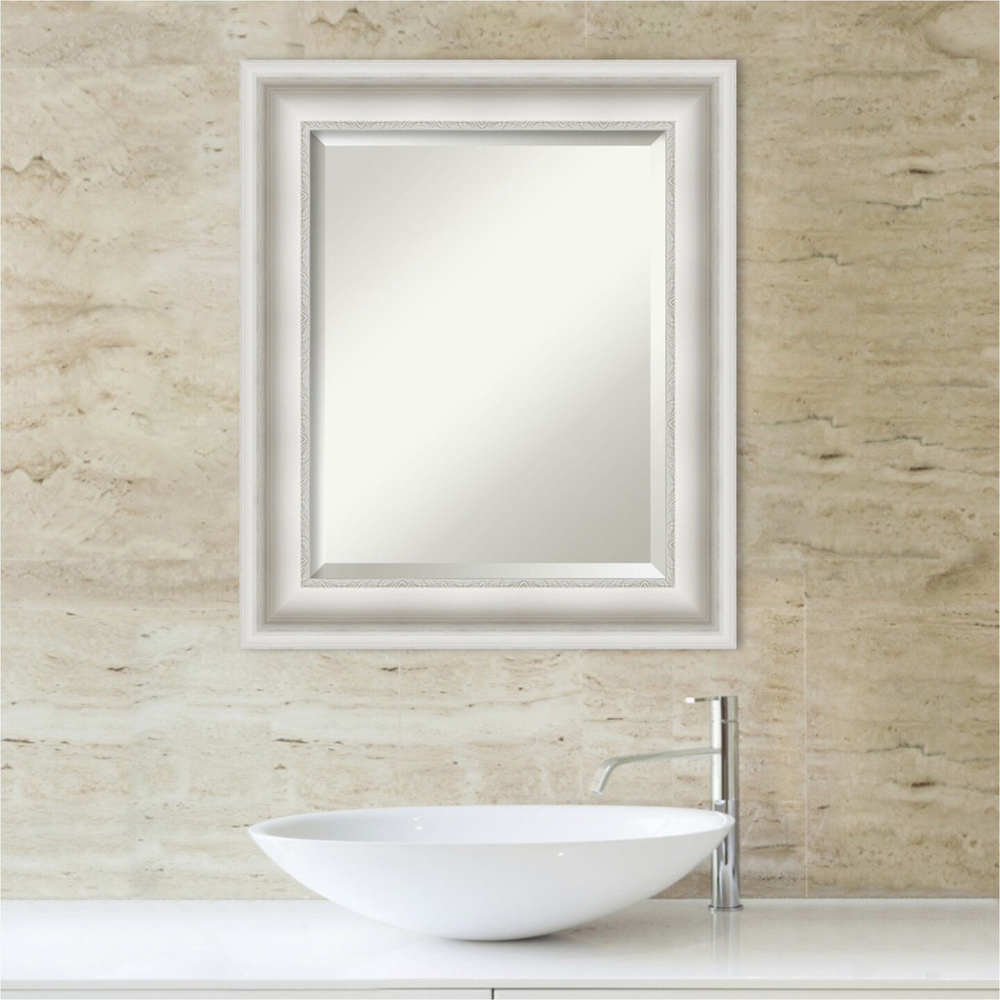 Beveled Bathroom Wall Mirror, Parlor Frame Michaels