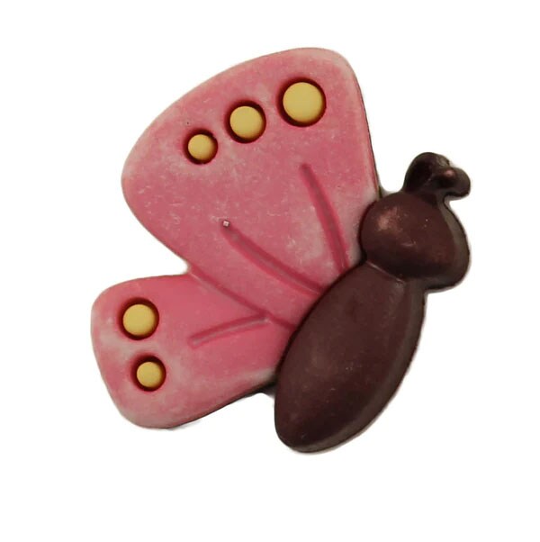 Buttons Galore and More 3D Bulk Buttons - Butterfly - 25 Buttons