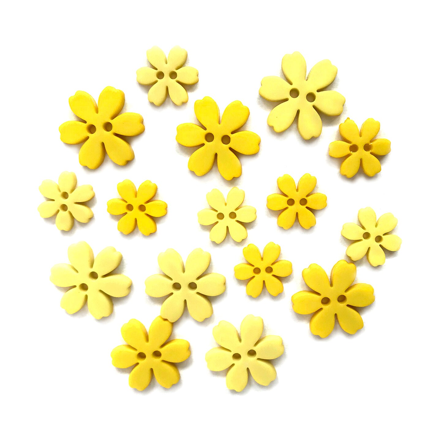 Flower buttons