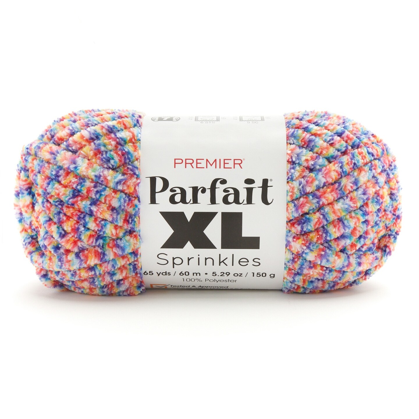 Premier Yarns Parfait XL Sprinkles YarnPrimary Stencils & Forms