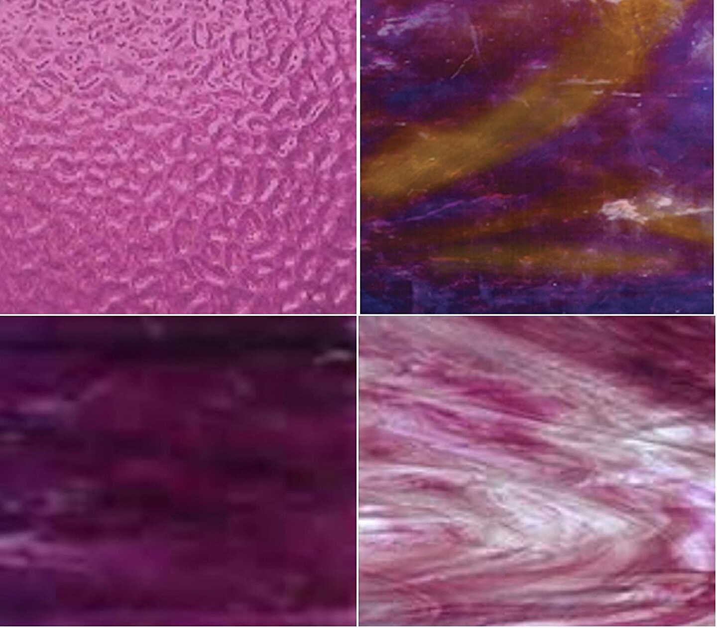 Purple Color Stained Glass Sheet Pack Options Michaels