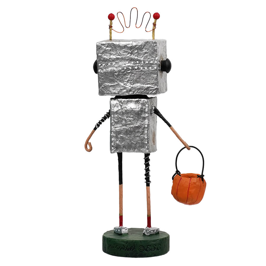 Lori Mitchell Halloween Collection: Robby Robot Figurine