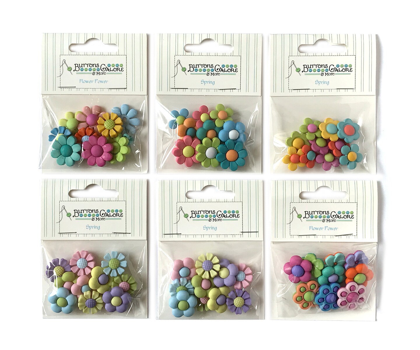 Pastel Assorted Craft Buttons (24)* – Inspire-Create