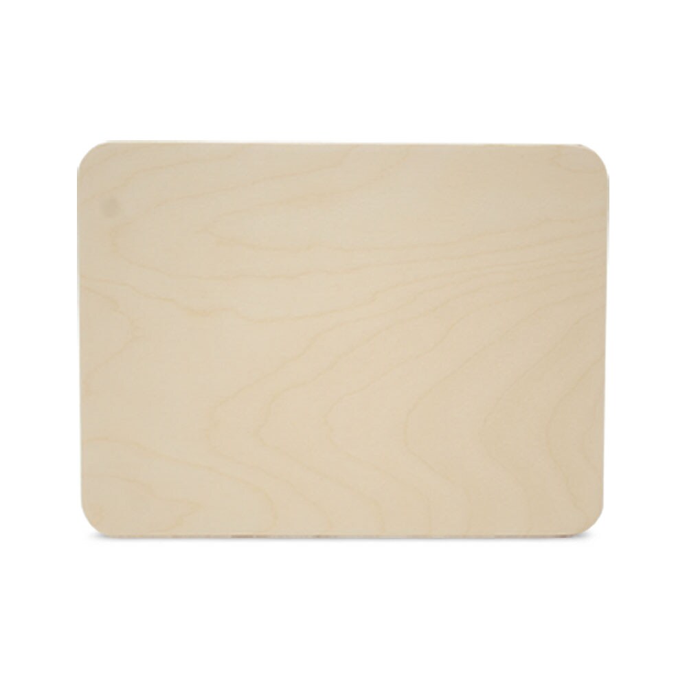 Wood Rectangle Plaque , 1/4 Thick Rounded Edged Blank Wood Sign | Woodpeckers