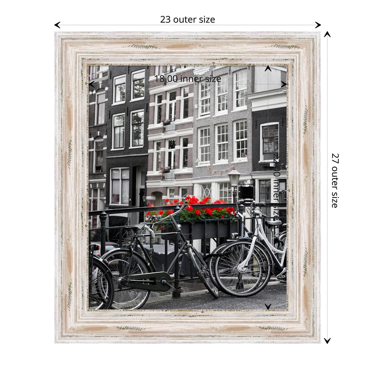 Alexandria Wood Picture Frame, Photo Frame, Art Frame