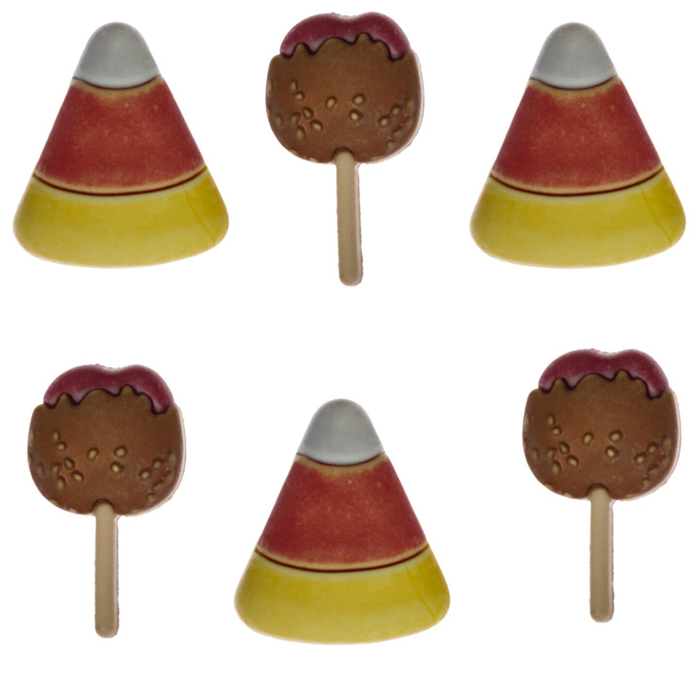 Buttons Galore and More 3D Novelty Buttons – Halloween Button Bundle - 36 Pcs - Halloween Group 6