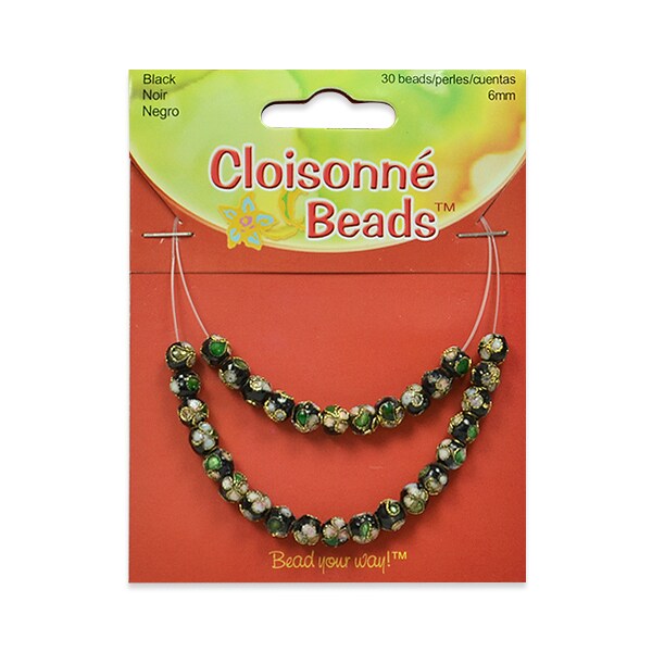 Cloisonne Beads Pack of 30 - BD51838