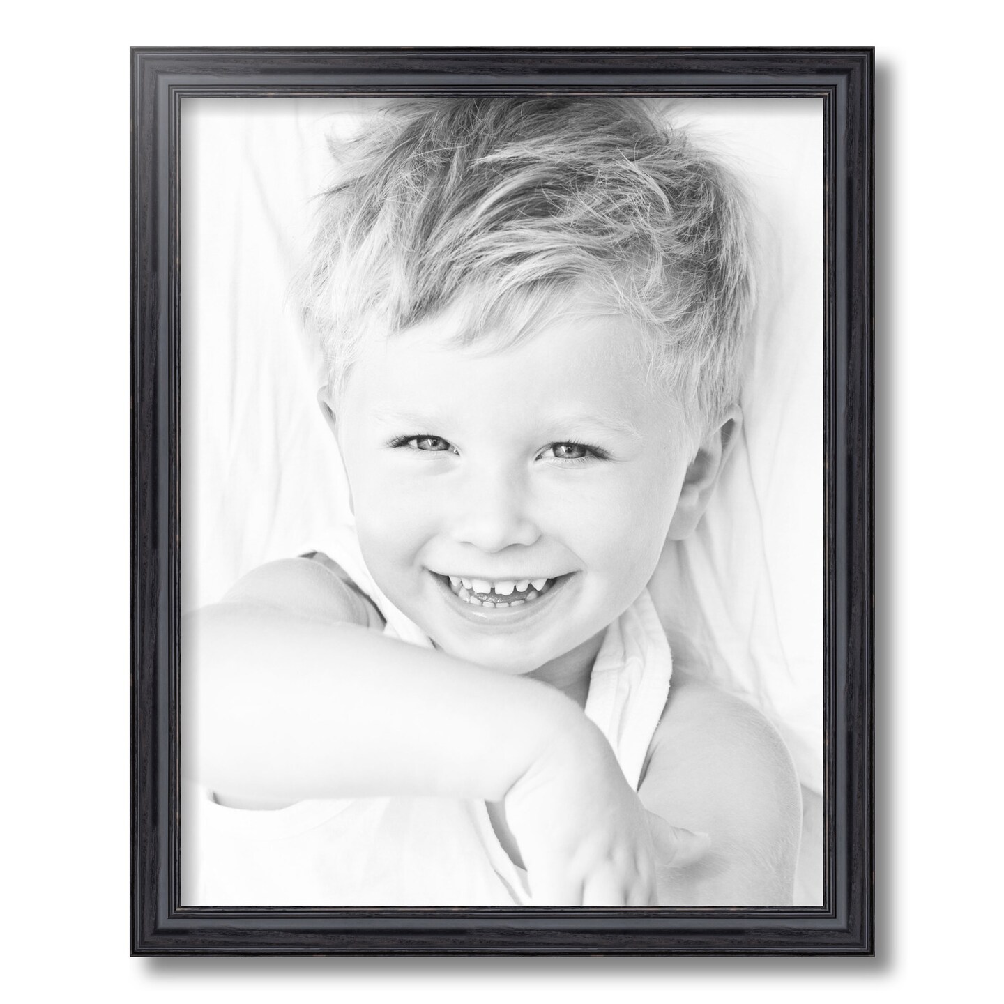 ArtToFrames 16x20 Inch Picture Frame, This 1.25 Inch Custom Wood Poster Frame is Available in Multiple Colors, Great for Your Art or Photos - Comes with 060 Plexi Glass and Corrugated Backing (A8LW)