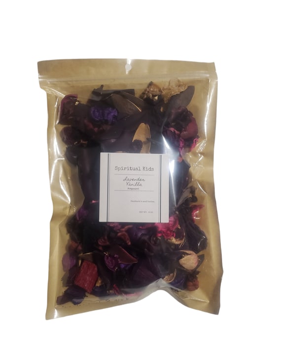 Lavender Vanilla Potpourri 8oz Bag made with Fragrant/Essential Oils HandMade FREE SHIPPING SCENTED | House Warming Gift | Gift |