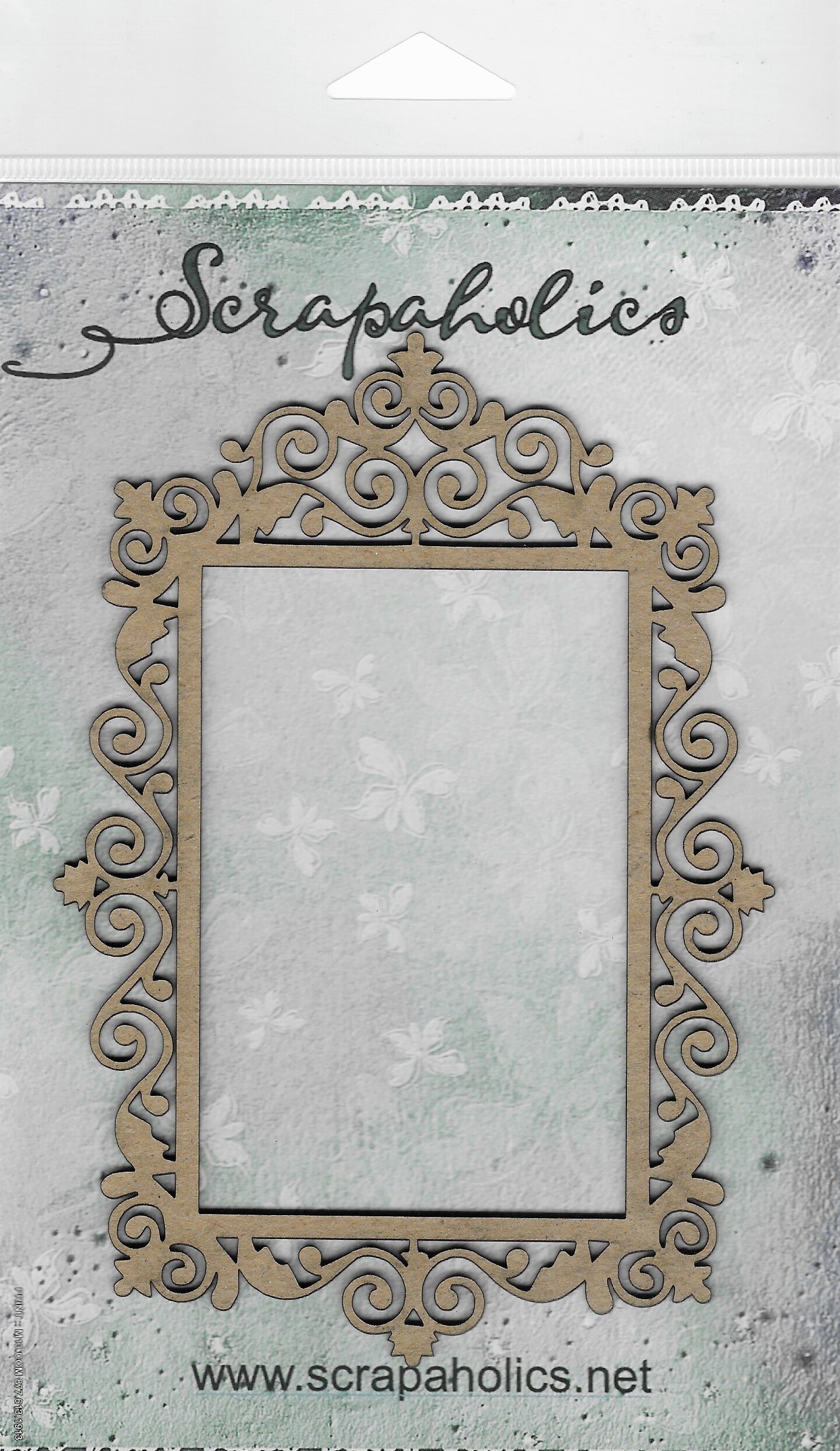 Scrapaholics Laser Cut Chipboard 1.8mm ThickElegant Frame, 6"X4" Stencils & Forms Michaels