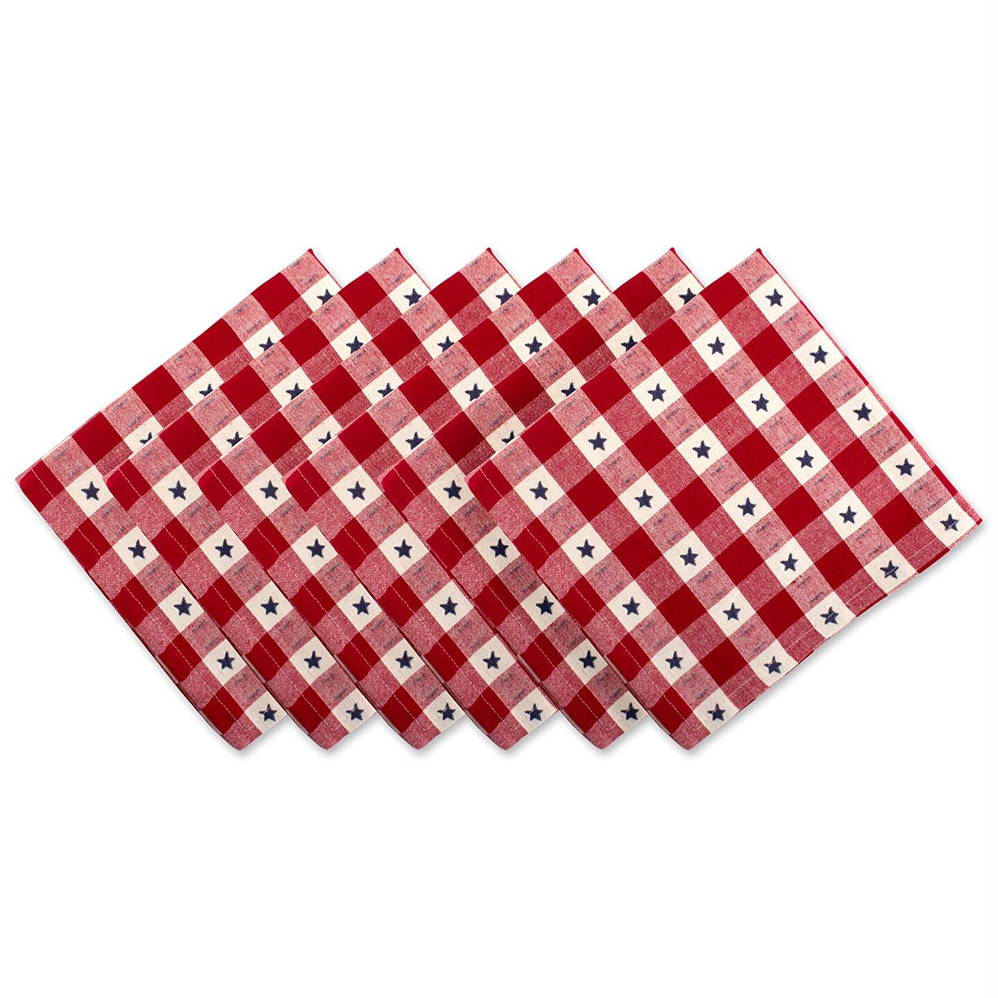 DII Star Check Napkin (Set of 6) | Michaels