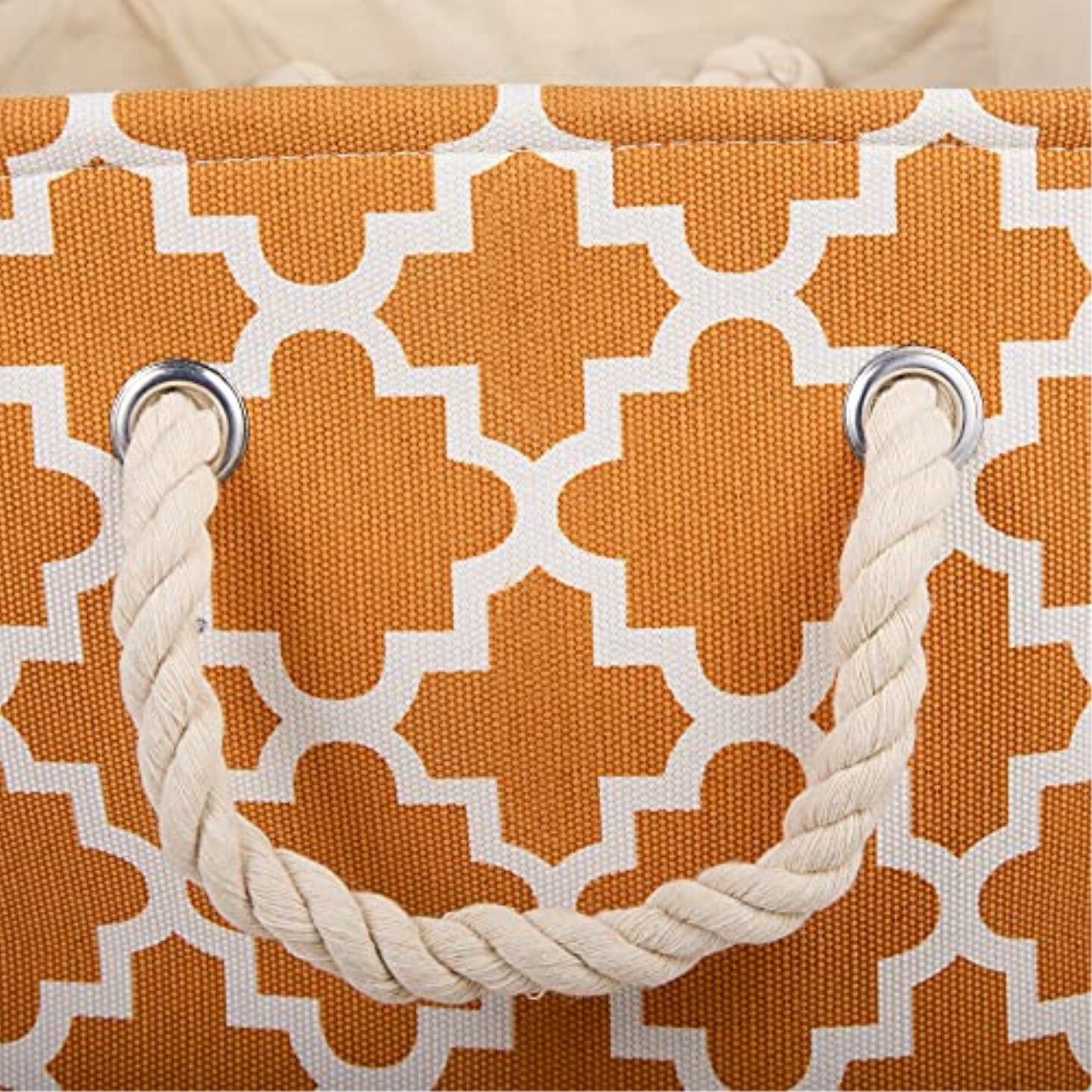 DII Pale Mauve Eco-Friendly Chambray Fine Ribbed Placemat 6 Piece