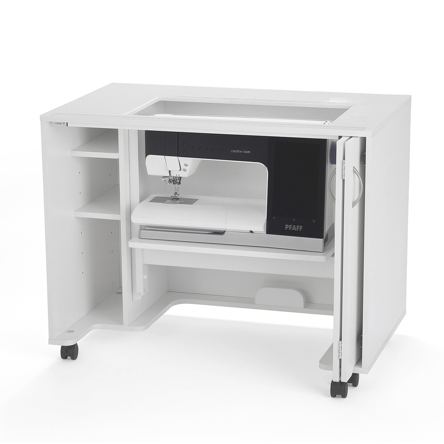 Kangaroo Sewing Furniture MOD Original Sewing Cabinet with Lift & Expandable Work Surface