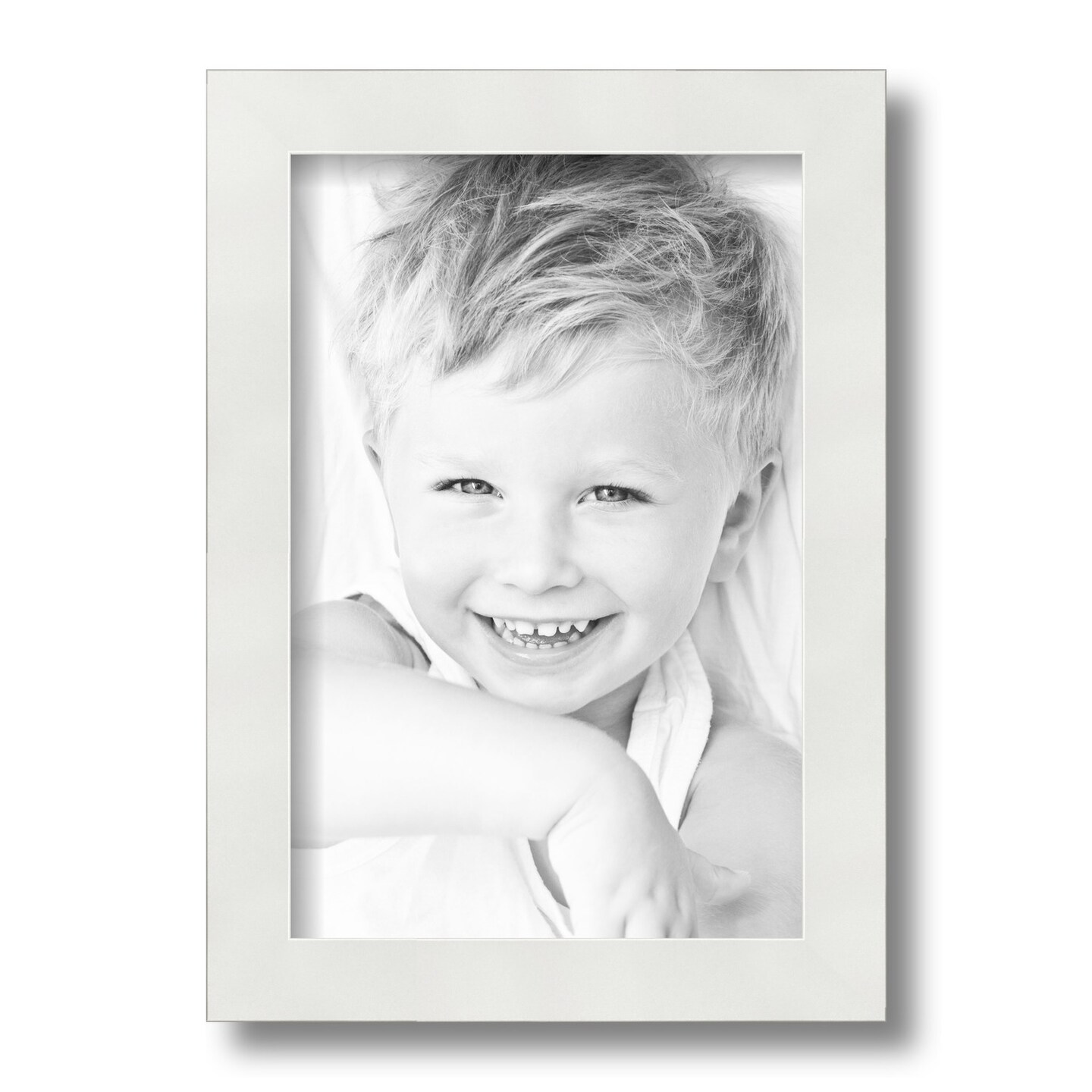 ArtToFrames 8x12 Inch Picture Frame, This 1.25 Inch Custom MDF Poster Frame is Available in Multiple Colors, Great for Your Art or Photos - Comes with Regular Glass and Corrugated (A46EA)
